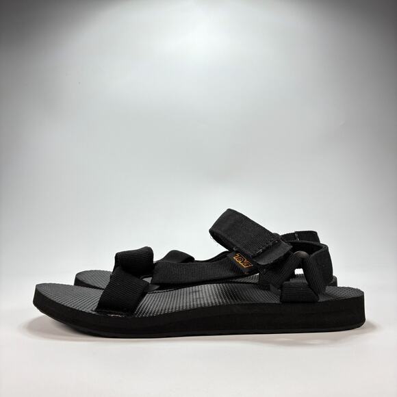 Teva Original Universal Black Outdoor Sport Hiking Sandals 1004010 Men’s Size 8 - Picture 4 of 9